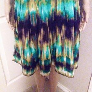 Worthington Green Skirt
